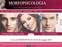 Tablet Screenshot of morfopsicologia.net